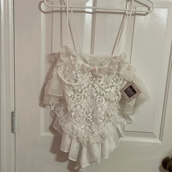 NWT Alana Gale Intimates Lace Nightie - Picture 1 of 7